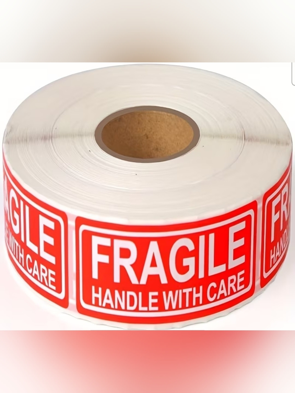 Fragile Handle With Care Warning Labels Qty 120
